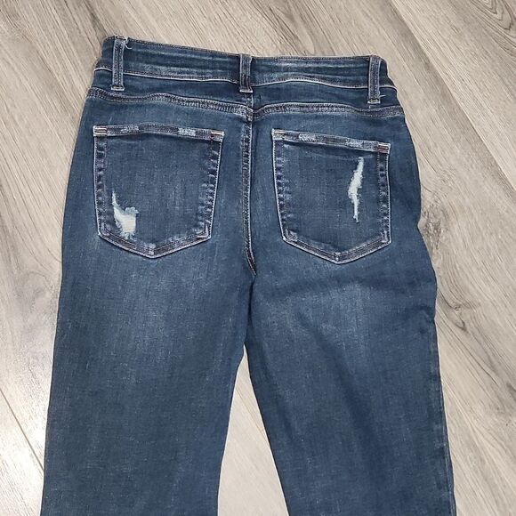 Maurices Rugged High Rise Flare Button Fly Jeans - Picture 5 of 6